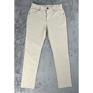 Myles Tour Pants‎ Mens 29x30 Khaki Performance Chino Slim Fit Stretch Casual